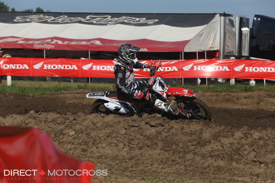 #1 Honda Canada TLD GDR's Colton Facciotti came on strong to finish off the season. 
