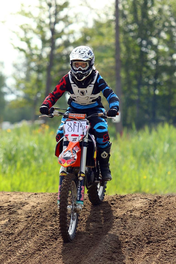 "My future kids will be motocross racers and they will rock the tracks!" - Pascal Laroche photo