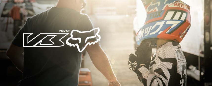 NEW Fox Youth V3 helmet video release