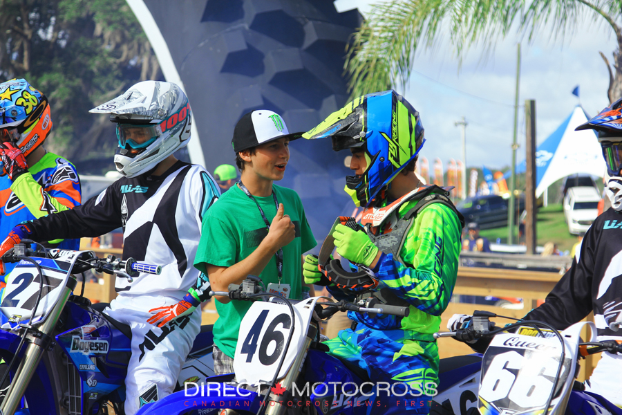 #46 Marco Cannella getting some advice of his own from his manfriend for the week, Joey Crown. 