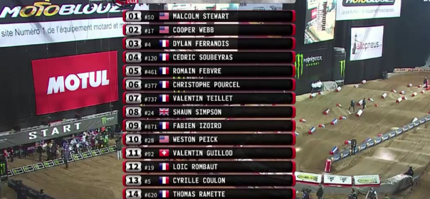 Watch 2015 Paris-Lille SX Main Night 2