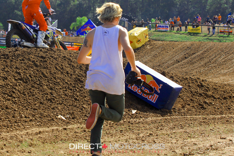 Connor from Florida MX put in more miles than anyone on the track! This is how he got EVerywhere. 