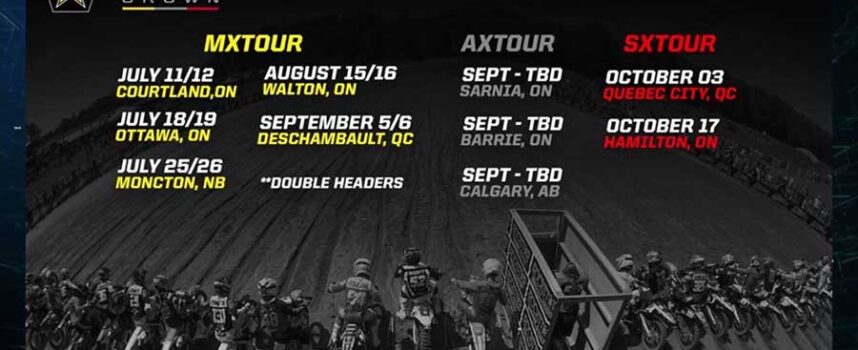 2020 Rockstar Triple Crown Tour Schedule (May)