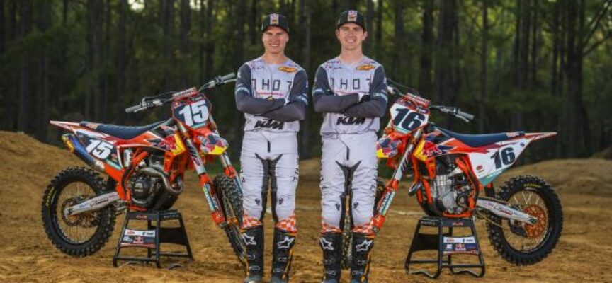 KTM RED BULL THOR FACTORY RACE TEAM IS READY FOR THE START OF THE 2020 TRIPLE CROWN SERIES MX TOUR