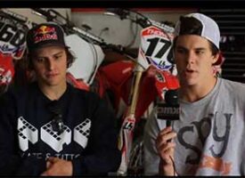 #TBT | Tyler Medaglia and Blake Savage Practicing on Cole Thompson’s SX Track