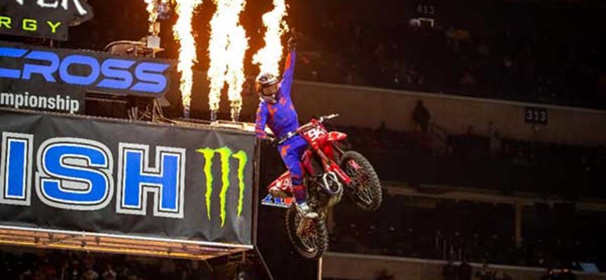 Ken Roczen Sweeps Indianapolis 450SX Class Rounds, Stretches Title Points LeadChristian Craig Takes Second 250SX Class Win of Season