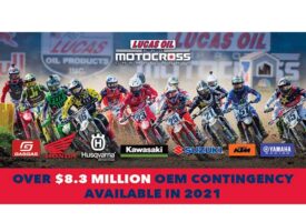 Manufacturer Contingency Surpasses $8.3 Million of Support for 2021 Lucas Oil Pro Motocross Championship