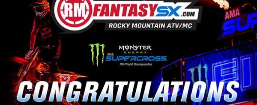 Rocky Mountain ATV/MC Fantasy Supercross Final Standings