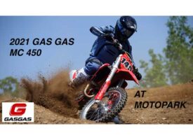 Video | We Ride the 2021 Gas Gas MC 450 at Motopark
