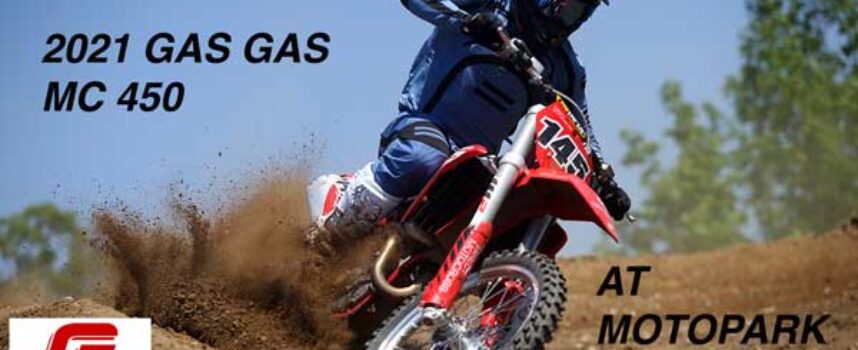Video | We Ride the 2021 Gas Gas MC 450 at Motopark