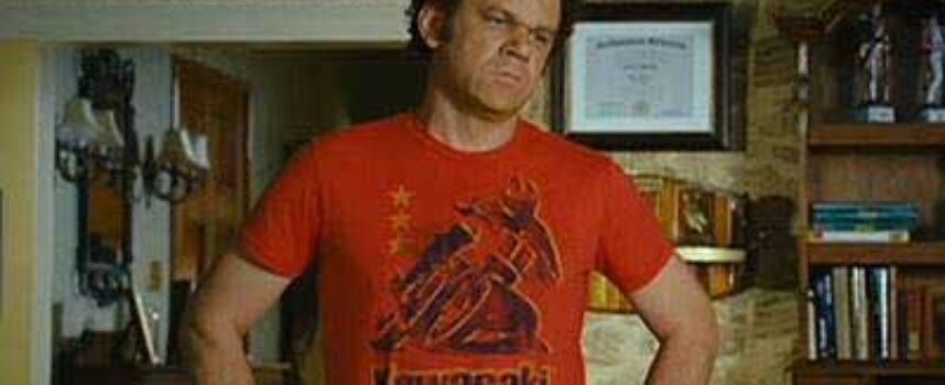 The Story Behind the John C. Riley Motorcycle Tee-Shirt in Step Brothers Movie