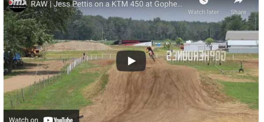 Video | A RAW Lap of Gopher Dunes with Jess Pettis on His KTM 450