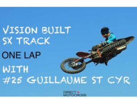 Video | Vision Built SX Track | One Lap with Guillaume St Cyr | KTM Canada