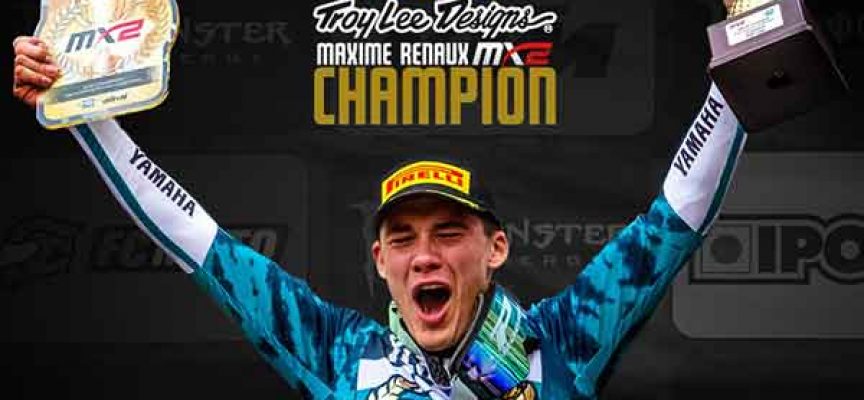 Maxime Renaux Crowned 250 MX World Champ