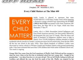 Every Child Matters at The Mint 400 | André Laurin and Team OTSFF/Motul Raising Awareness