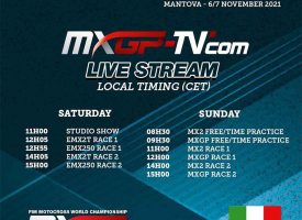 MXGP Weekend Schedule