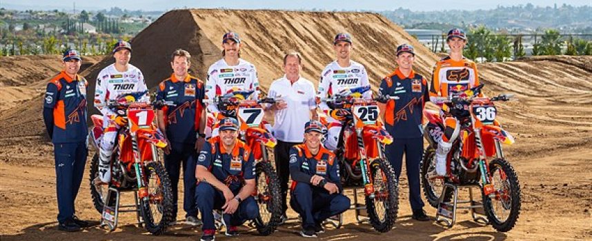 FOUR-RIDER RED BULL KTM FACTORY RACING TEAM IS READY TO RACE 2022 SEASON ON ALL-NEW KTM FACTORY EDITION MODELS