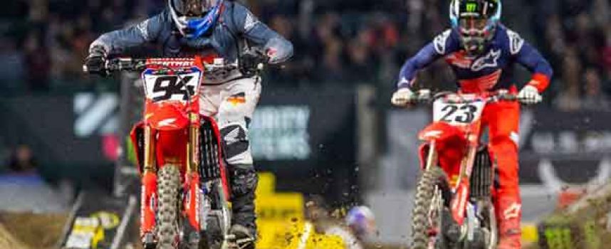 Ken Roczen Wins Supercross Season Opener in Anaheim