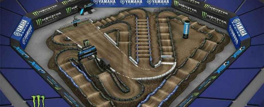 San Diego SX Track Map and Schedule