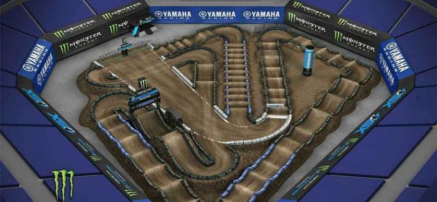 San Diego SX Track Map and Schedule