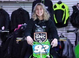 Kawasaki Presents 2021 Team Green Winner Bella Morgan with Brand-New Motorcycle