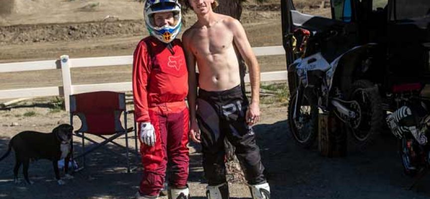 Olivia and Mitch Goheen at Fox Raceway | A Family that Rides Together…