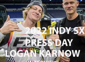 Video Interview | Logan Karnow Indy SX Press Day