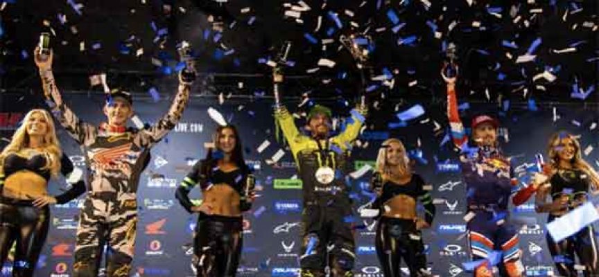Jason Anderson Caps Supercross Season with Four Straight Wins