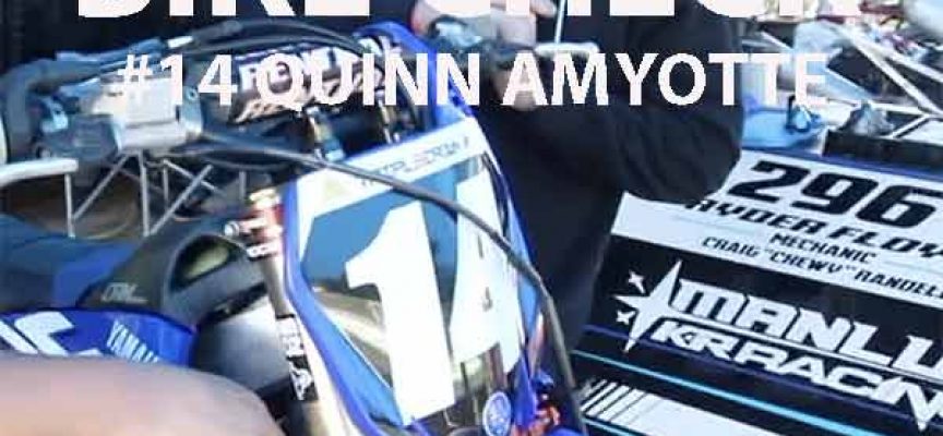 Video | Bike Check | Bennet Amyotte Shows Us around #14 Quinn Amyotte’s Race Bike