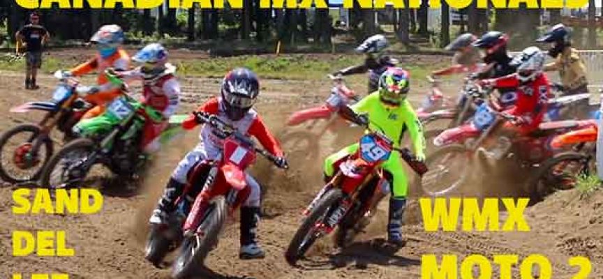 Video | 2022 Canadian MX Nationals | Sand Del Lee WMX East Round 3 Moto 2 | FXR