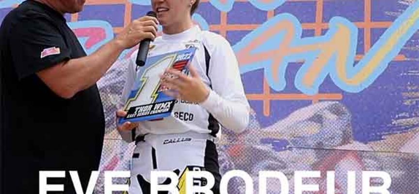 Video | Eve Brodeur Wins 8th Canadian WMX Title | VICTORY SPEECH