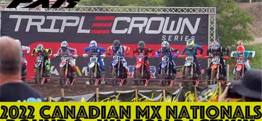 Video | FXR Race Recap | 2022 Canadian MX Nationals | Round 9 – Walton Raceway