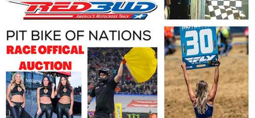 THE PIT BIKE OF NATIONS AUCTION IS LIVE