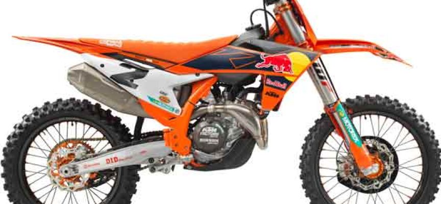 SAME STANDARDS, NEW BENCHMARK: MAKE THE DIFFERENCE WITH THE 2023 KTM 450 SX-F FACTORY EDITION