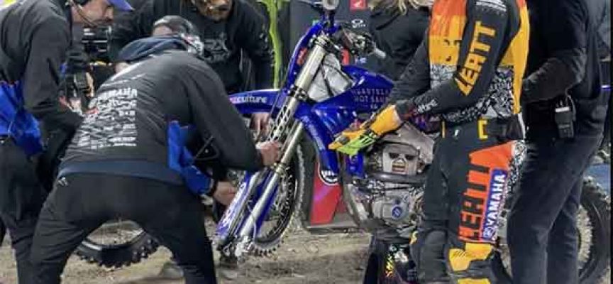 The Story behind Cole Thompson’s A2 Supercross Front Wheel Change