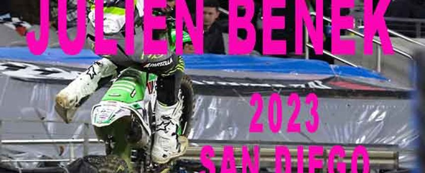 Video | Julien Benek at the 2023 San Diego Supercross