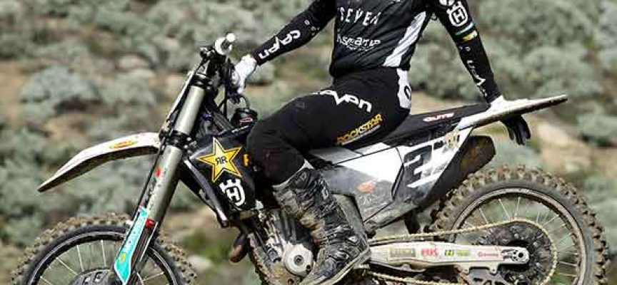 Red Bull KTM and Rockstar Husqvarna at Hemet SX