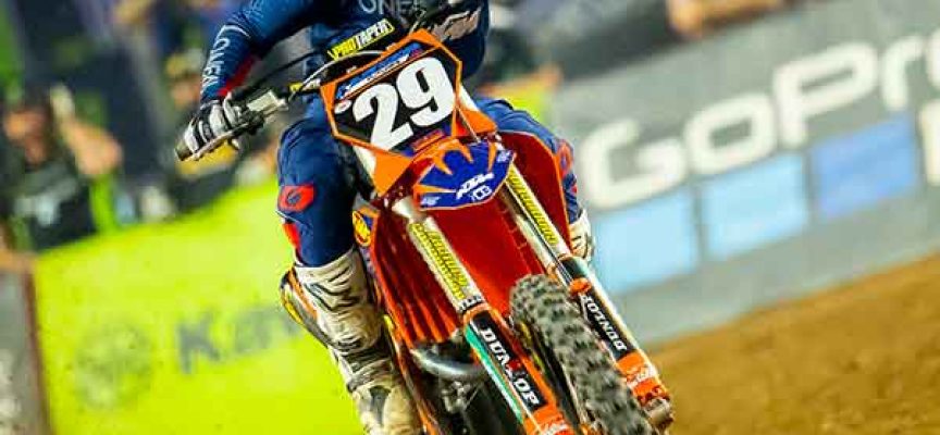 Supercross Futures Podium at Glendale Supercross