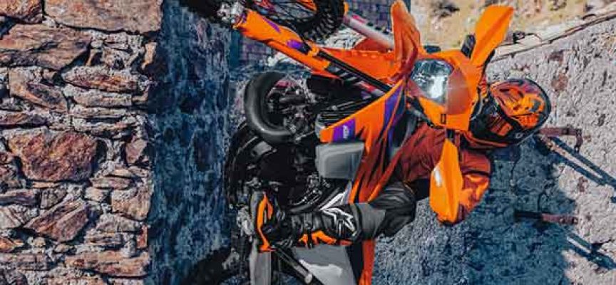 <strong>CHALLENGE ACCEPTED! THE 2024 KTM ENDURO RANGE IS HERE TO REDEFINE LIMITS</strong>