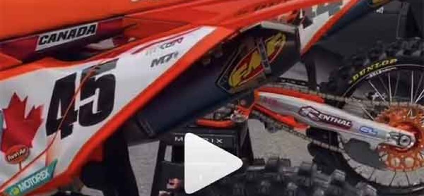 First Look at the MXON KTM Bikes of McNabb and Pettis