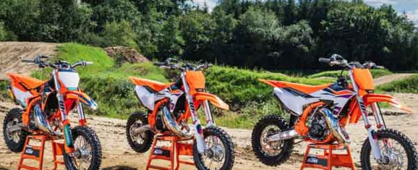<strong>KTM STEPS UP ITS MINI-CROSS OFFERING WITH THE 2024 KTM SX MINI RANGE</strong>
