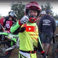Video | 2023 Mini O’s at Gatorback | 450 Pro Sport Moto 1