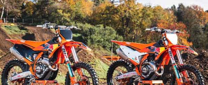 <strong>GET TO THE FRONT OF THE PACK: CHASE THE 2024 KTM 450 SX-F AND 250 SX-F FACTORY EDITIONS</strong>