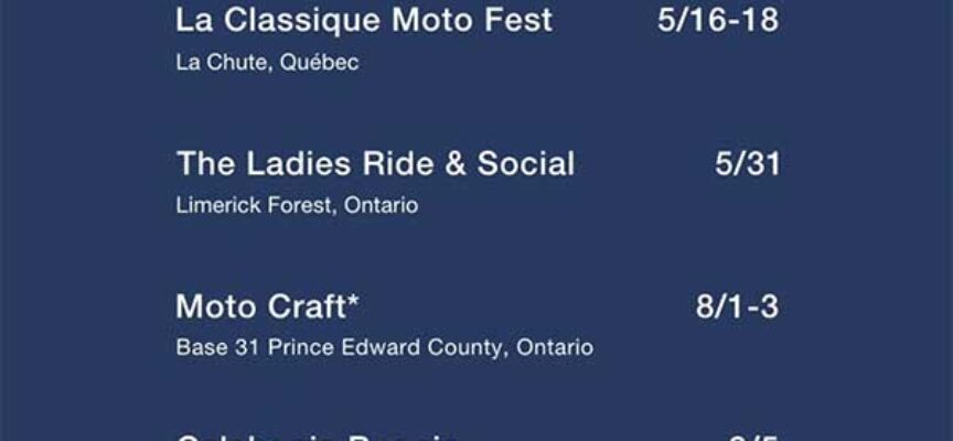 2025 Husqvarna Demo Tour Schedule