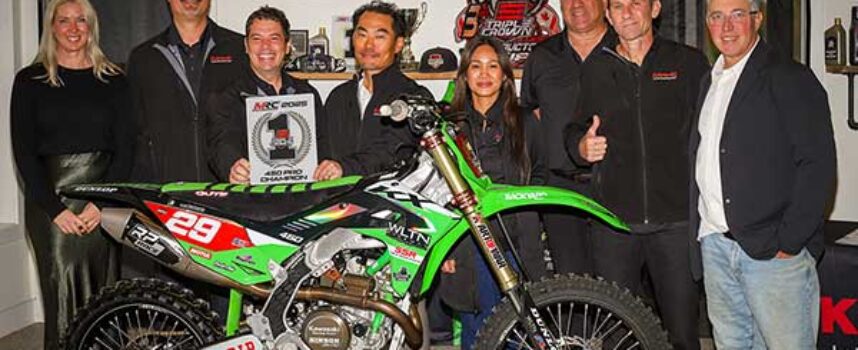 Video | 2025 450 #1 Plate Presentation to Canadian Kawasaki