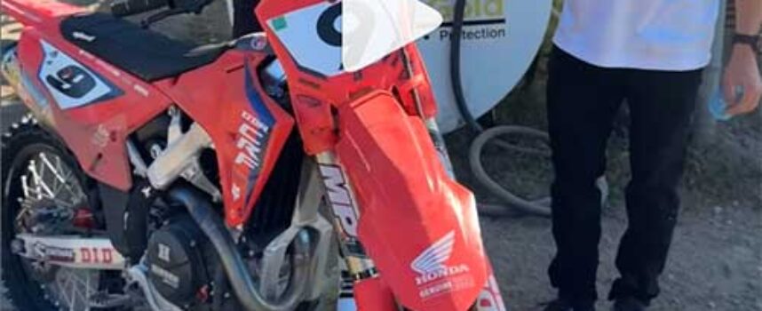 Dylan Wright Gets Canadian Superbike Road Racer Ben Young on His CRF450