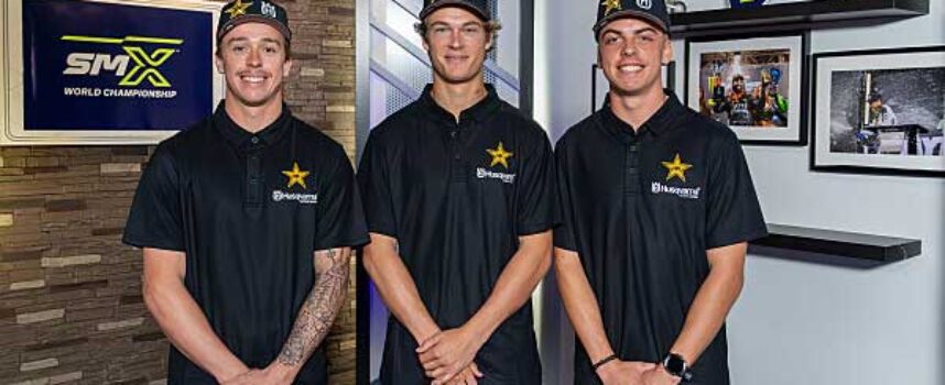 Rockstar Energy Husqvarna Factory Racing SMX Team on Target for 2026