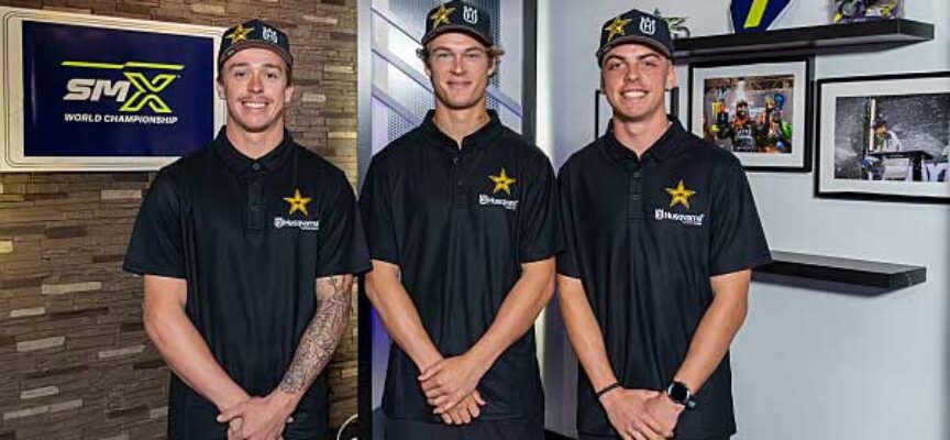 Rockstar Energy Husqvarna Factory Racing SMX Team on Target for 2026