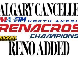Calgary Rounds of the FIM Arenacross Championship Cancelled, Reno Added