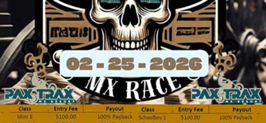2026 Moto Money Race at Pax Trax in Florida | Wed, Feb 25th